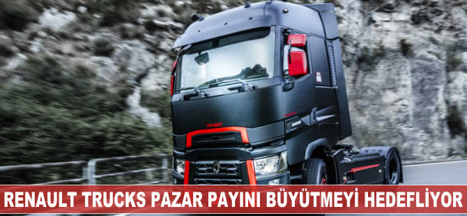 Renault Trucks 20'nci yılında pazar payını büyütmeyi hedefliyor