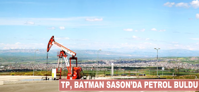 TP, Batman'da petrol buldu