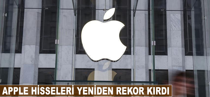 Apple hisseleri yeniden rekor kırdı