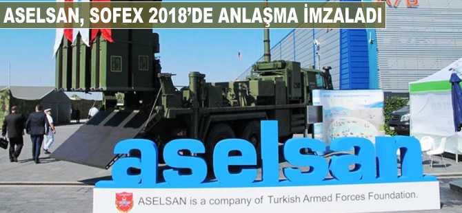 Aselsan Middle East, SOFEX 2018'de anlaşma imzaladı