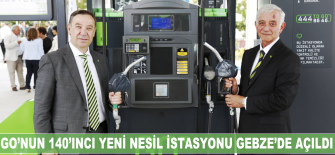 GO’nun 140’ıncı yeni nesil yakıt istasyonu, Gebze’de açıldı