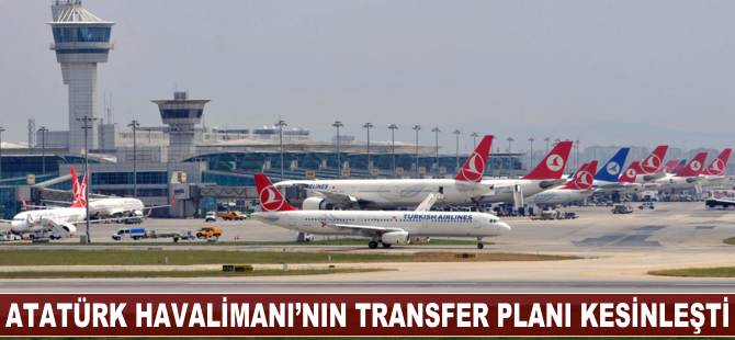 Atatürk Havalimanı'nın transfer programı kesinleşti