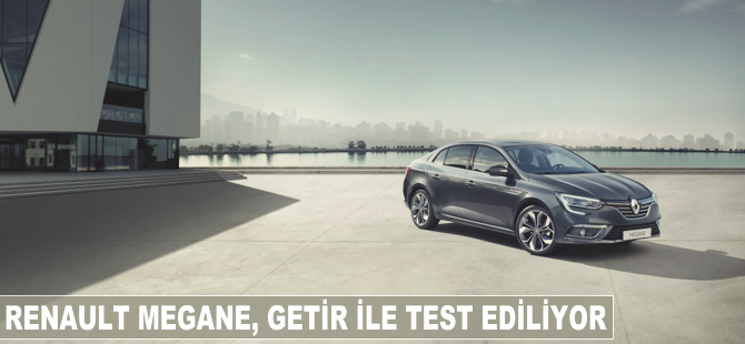 Renault Megane, Getir ile test ediliyor