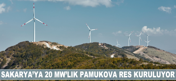 Sakarya’ya 20 MW’lık Pamukova RES kuruluyor