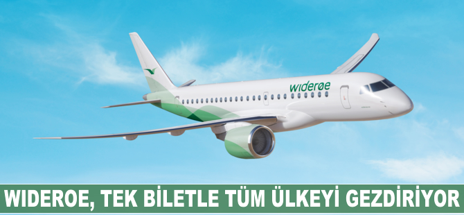 Wideroe, tek biletle bütün ülkeyi gezdiriyor