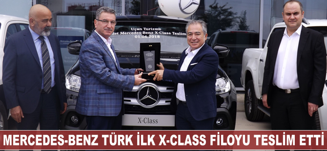 Mercedes-Benz Türk ilk X-Class filo teslimatını gerçekleştirdi