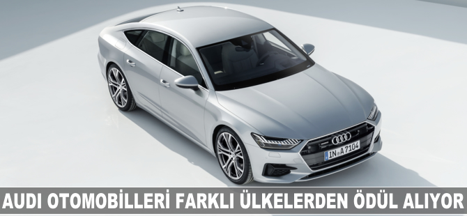 Audi otomobilleri farklı ülkelerden ödül alıyor