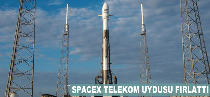 SpaceX telekom uydusu fırlattı