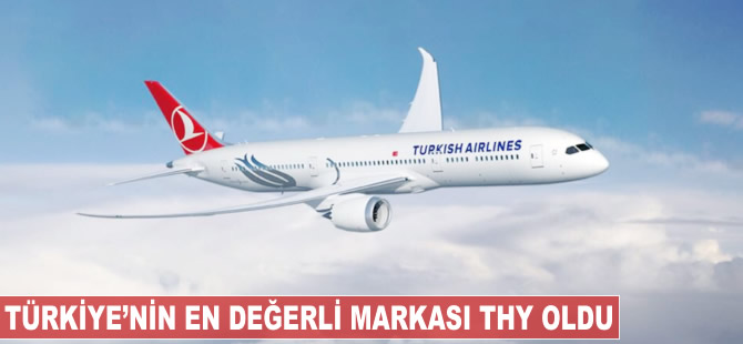 Türkiye'nin en değerli markası THY oldu