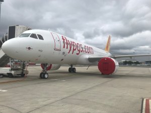 Pegasus'un yeni uçağı filoya katıldı