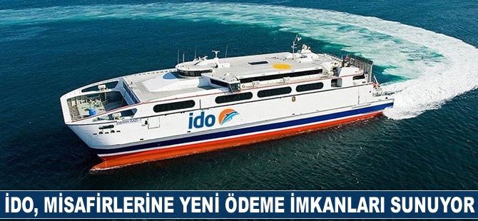 İDO, misafirlerine yeni ödeme imkanları sunuyor