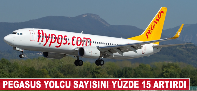 Pegasus yolcu sayısını yüzde 15 artırdı