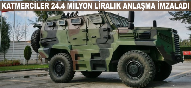 Katmerciler 24.4 milyon liralık anlaşma imzaladı