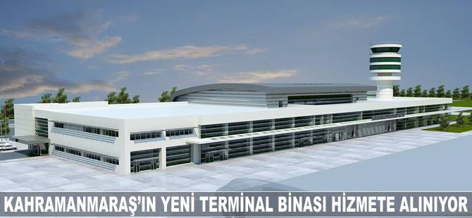 Kahramanmaraş'ın yeni terminal binasının inşaatında sona gelindi