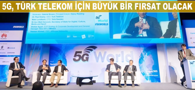 5G Türk Telekom için büyük bir fırsat olacak