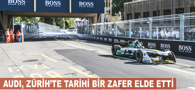 Audi, Zürih’te tarihi bir zafer elde etti