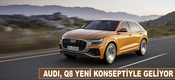 Audi Q8, yeni konseptiyle geliyor