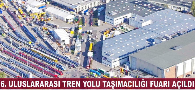 Tahran'da 6. Uluslararası Tren Yolu Taşımacılığı Fuarı açıldı