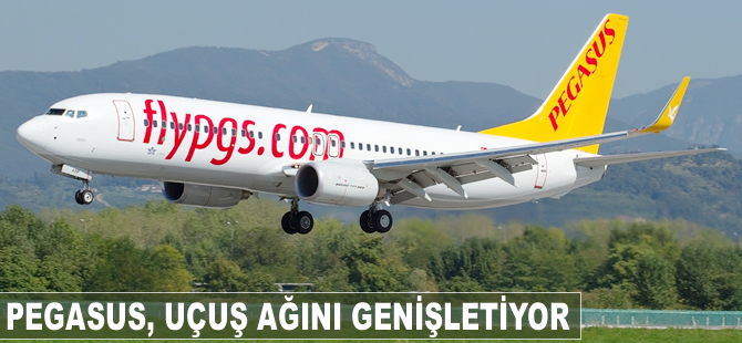 Pegasus, uçuş ağını genişletiyor