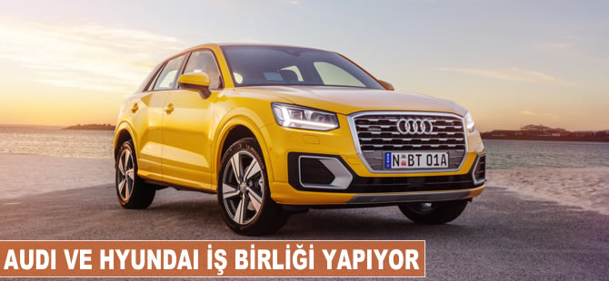 Audi ve Hyundai iş birliği yaptı