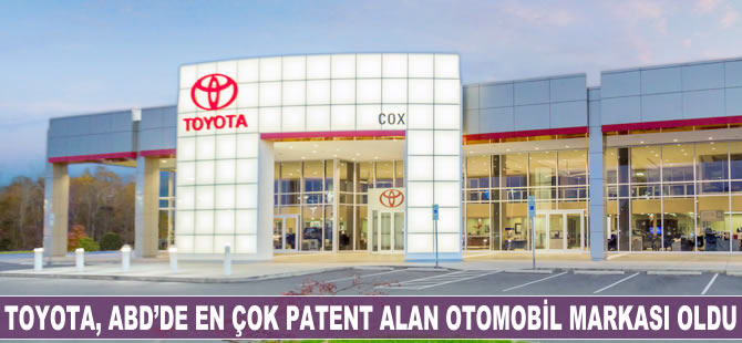 Toyota, ABD'de en çok patent alan otomobil markası oldu