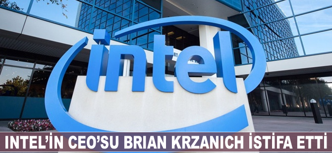 Intel'in CEO'su Brian Krzanich istifa etti