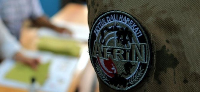 Afrin'de görev yapan askerler oy kullandı