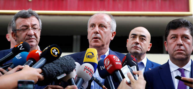 Muharrem İnce: YSK'ya göre sandıkların yüzde 37'si açıldı