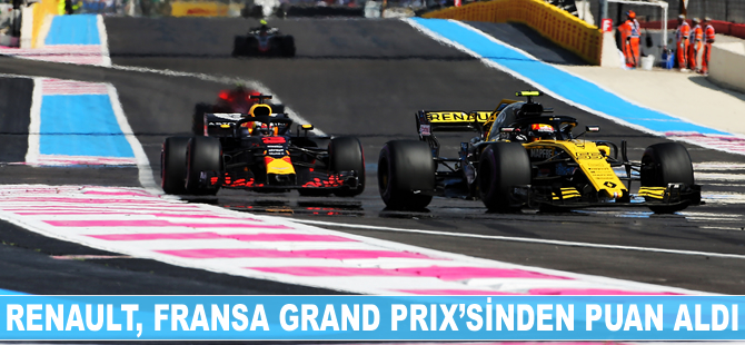 Renault, Fransa Grand Prix’sinden puan aldı