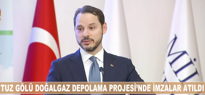 Tuz Gölü Doğalgaz Depolama Projesi Finansman İmza Töreni yapıldı