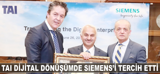 TAI dijital dönüşümde Siemens’i tercih etti