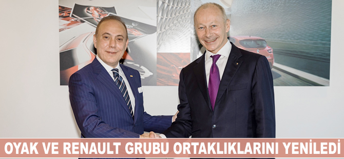 OYAK ve Renault Grubu Türkiye’deki ortaklıklarını yeniledi