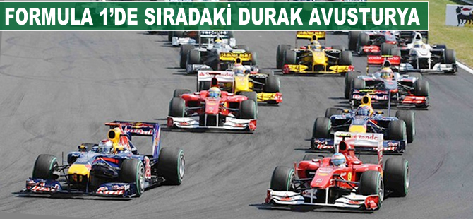 Formula 1'de sıradaki durak Avusturya