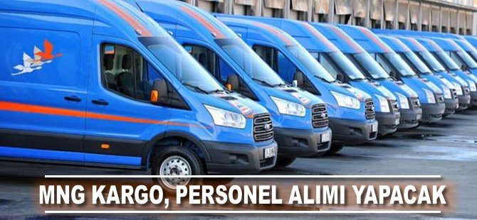 MNG Kargo personel alıyor