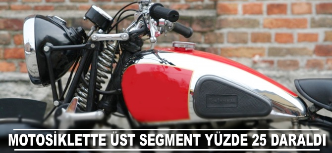 Motosiklette lüks segment yüzde 25 daraldı