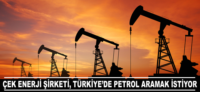 Çek enerji şirketi, Türkiye'de petrol aramak istiyor