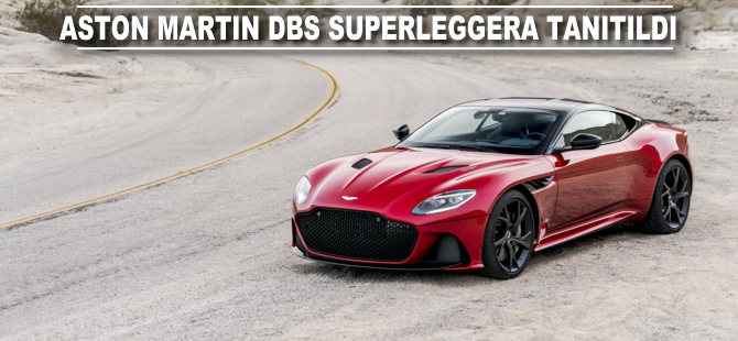 Aston Martin DBS Superleggera tanıtıldı