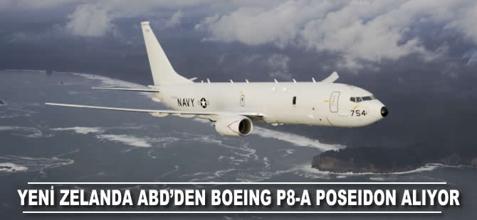 Yeni Zelanda ABD'den Boeing P8-A Poseidon alıyor