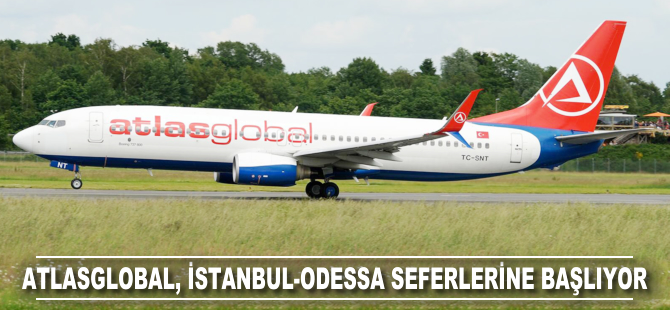 Atlasglobal İstanbul-Odessa seferlerine başlıyor