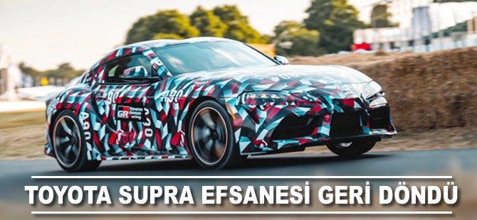 Toyota Supra efsanesi geri döndü