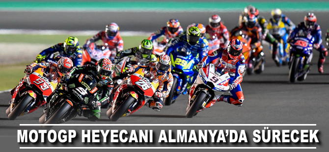 MotoGP heyecanı Almanya'da sürecek