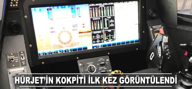 Hürjet'in kokpiti ilk kez görüntülendi