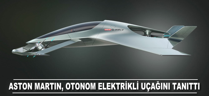 Aston Martin otonom elektrikli uçağını tanıttı