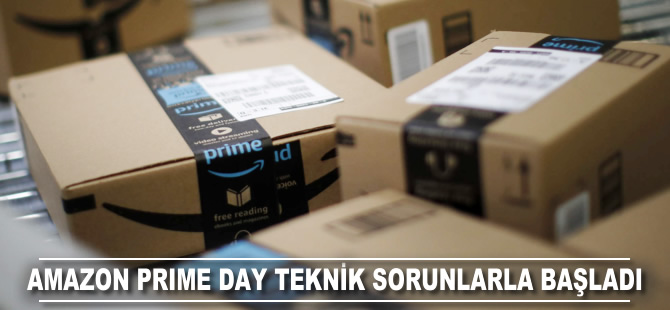 Amazon Prime Day teknik sorunlarla başladı