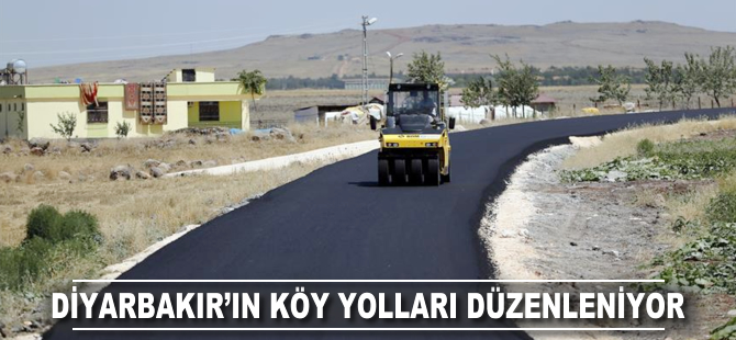 Diyarbakır'ın köy yolları düzenleniyor