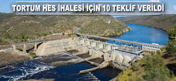 Tortum HES ihalesi için 10 teklif alındı