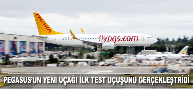 Pegasus'un yeni uçağı ilk test uçuşunu gerçekleştirdi