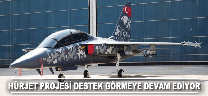 Hürjet projesi destek görmeye devam ediyor