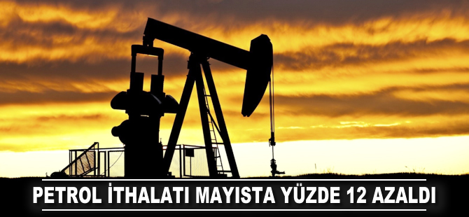 Petrol ithalatı mayısta yüzde 12 azaldı