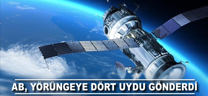 AB yörüngeye 4 uydu gönderdi